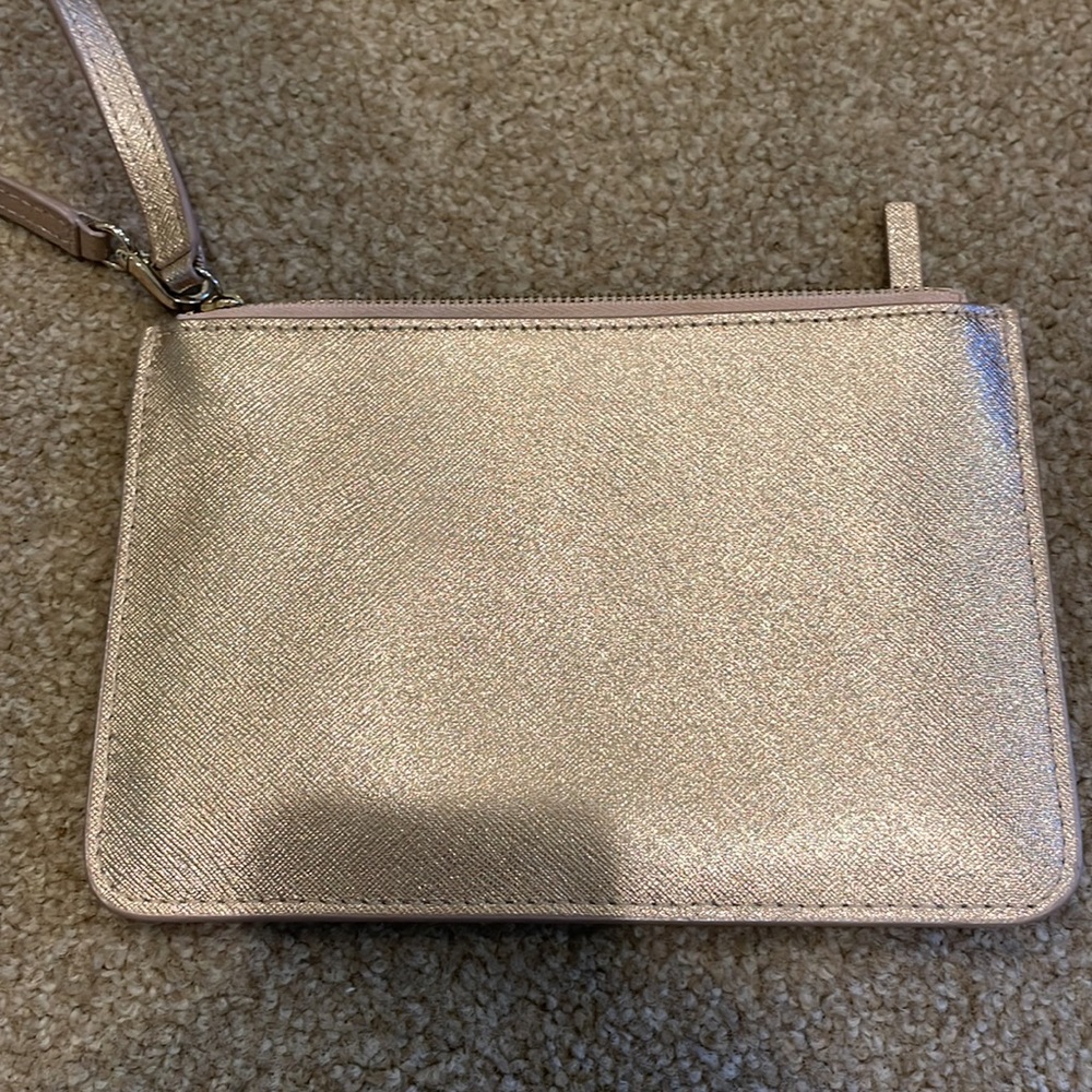Kate Spade Rose Gold Wristlet - Picture 3 of 4